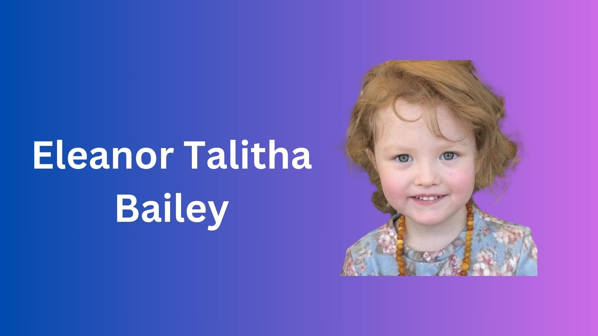 Eleanor Talitha Bailey