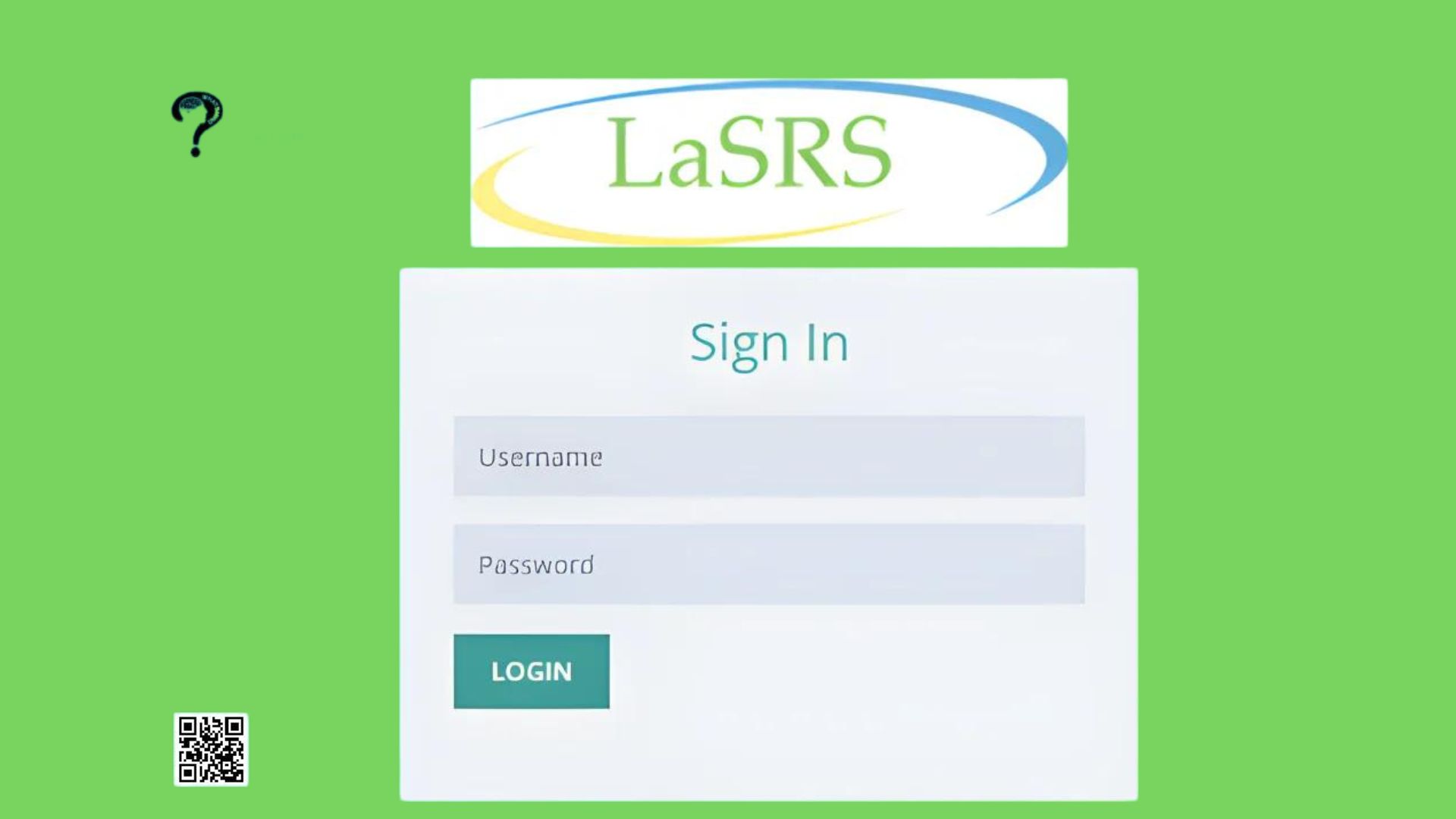 LaSRS Login